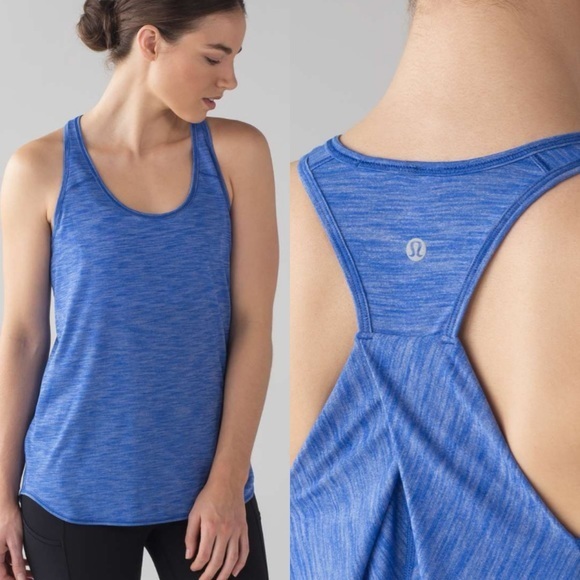 lululemon athletica Tops - Lululemon Essential Tank Top Blue